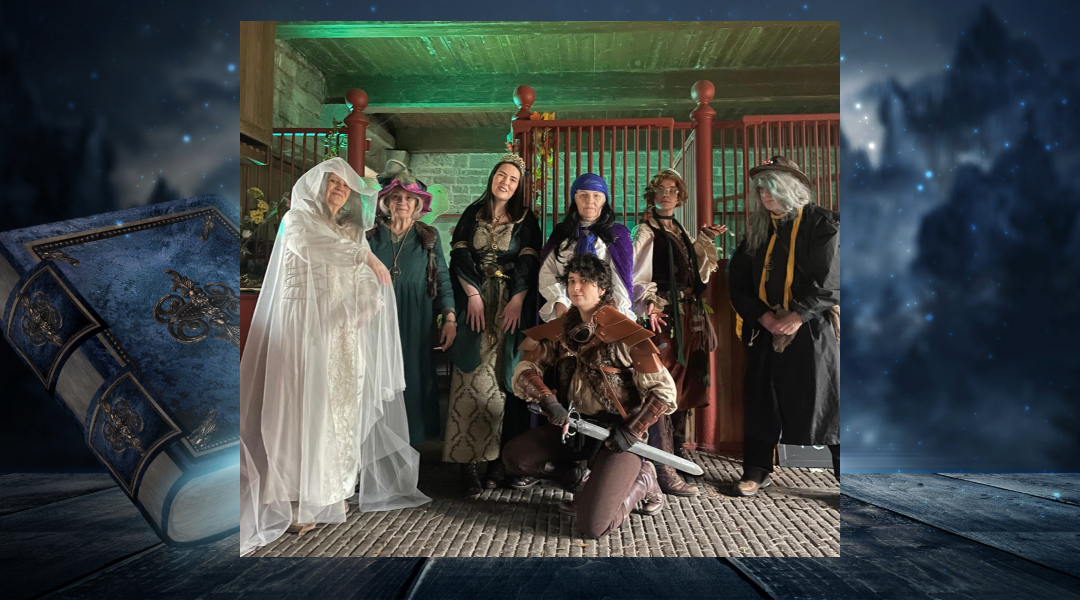 Hidden Kingdom 2026 Hidden Kingdom actors stood in the Hoghton Tower stables