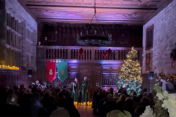 Outreach Opera performing Carols By Candlelight in the Banqueting Hall