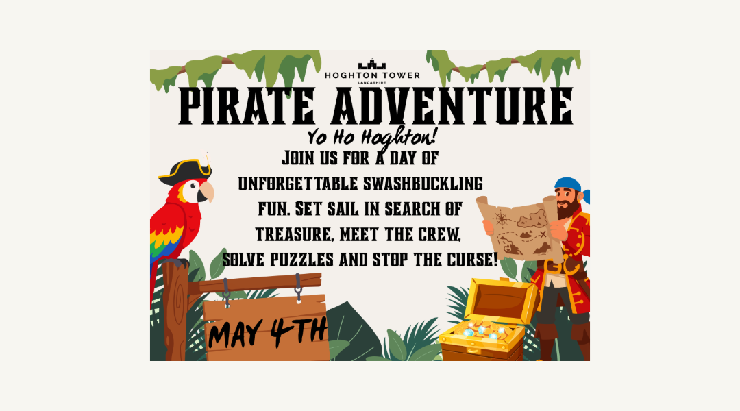Image displaying pirate adventure, explaining the quiz with pirate related images.