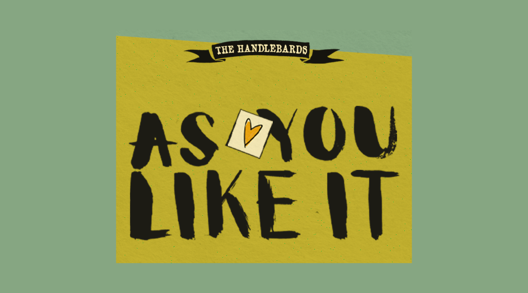 Banner displaying As You Like It in text