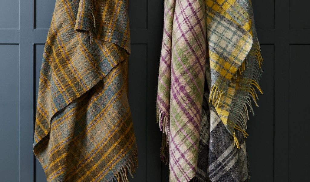 Handcrafted wool blanket by Blanket Box